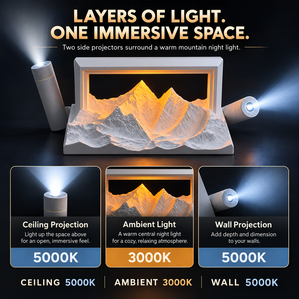Lumeridge™ Sunset Projection Lamp & Aroma Diffuser (Just Launched)