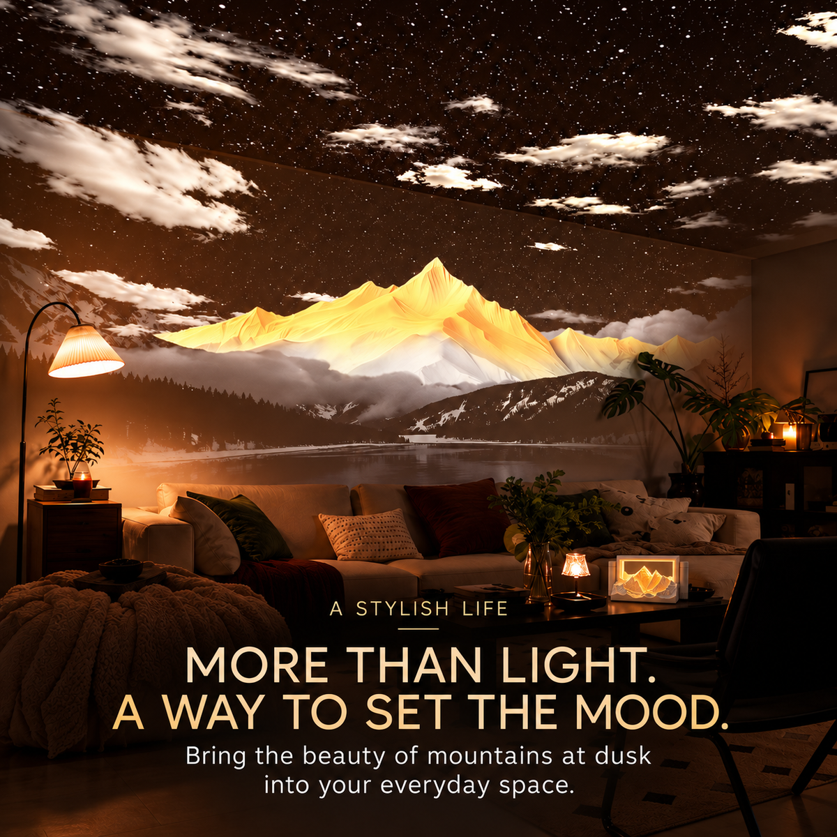 Lumeridge™ Sunset Projection Lamp & Aroma Diffuser (Just Launched)