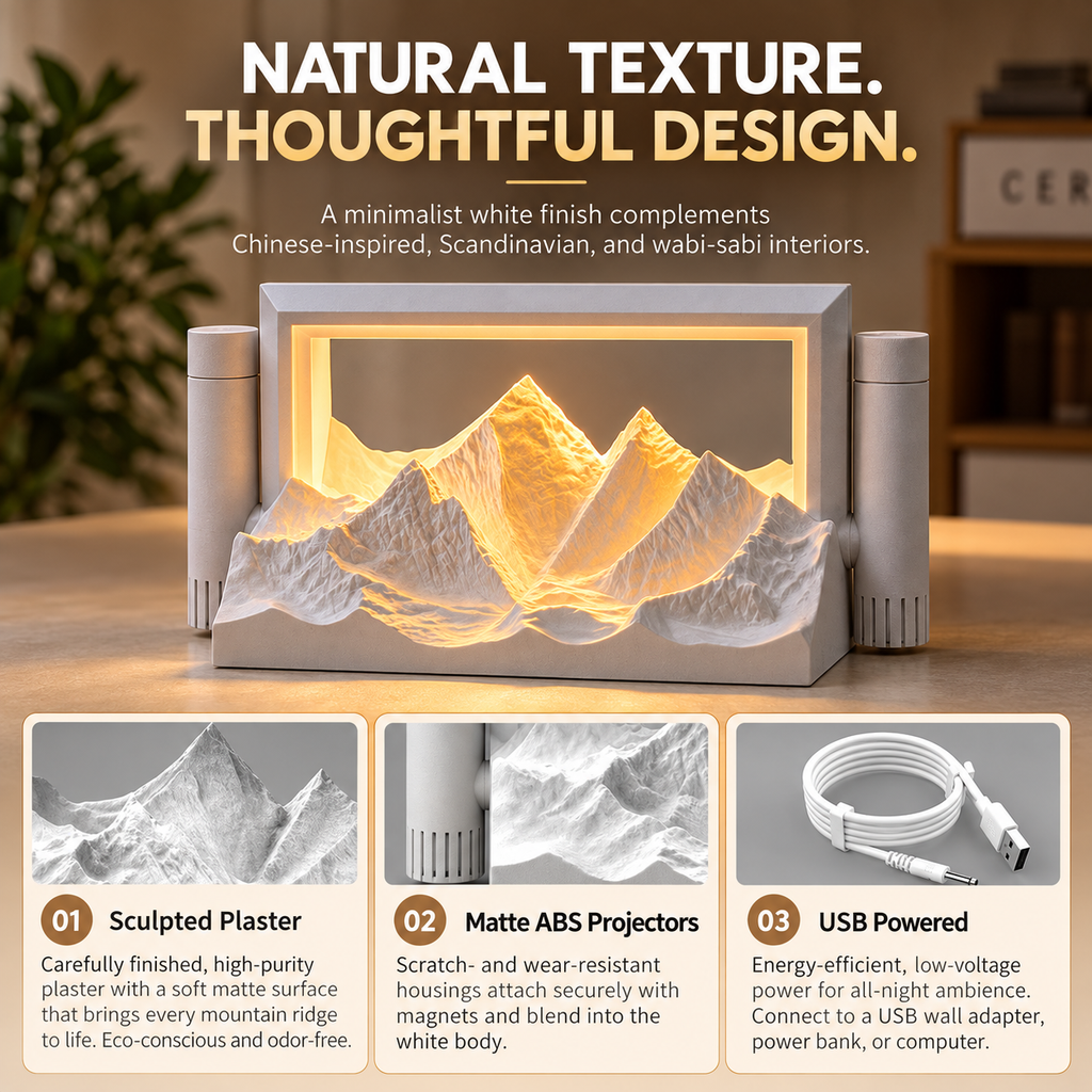 Lumeridge™ Sunset Projection Lamp & Aroma Diffuser (Just Launched)