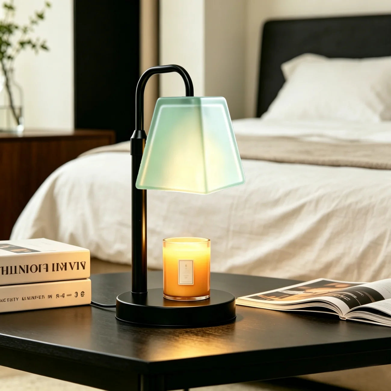 AquaGlow | Stylish Dimmable Electric Wax Melt Warmer Lamp 4