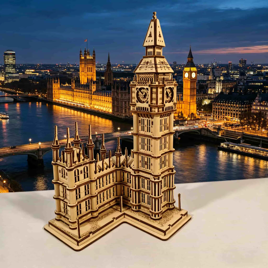 Creative 3D Wooden Puzzle Clock | Engaging DIY Design for Home Decor 0