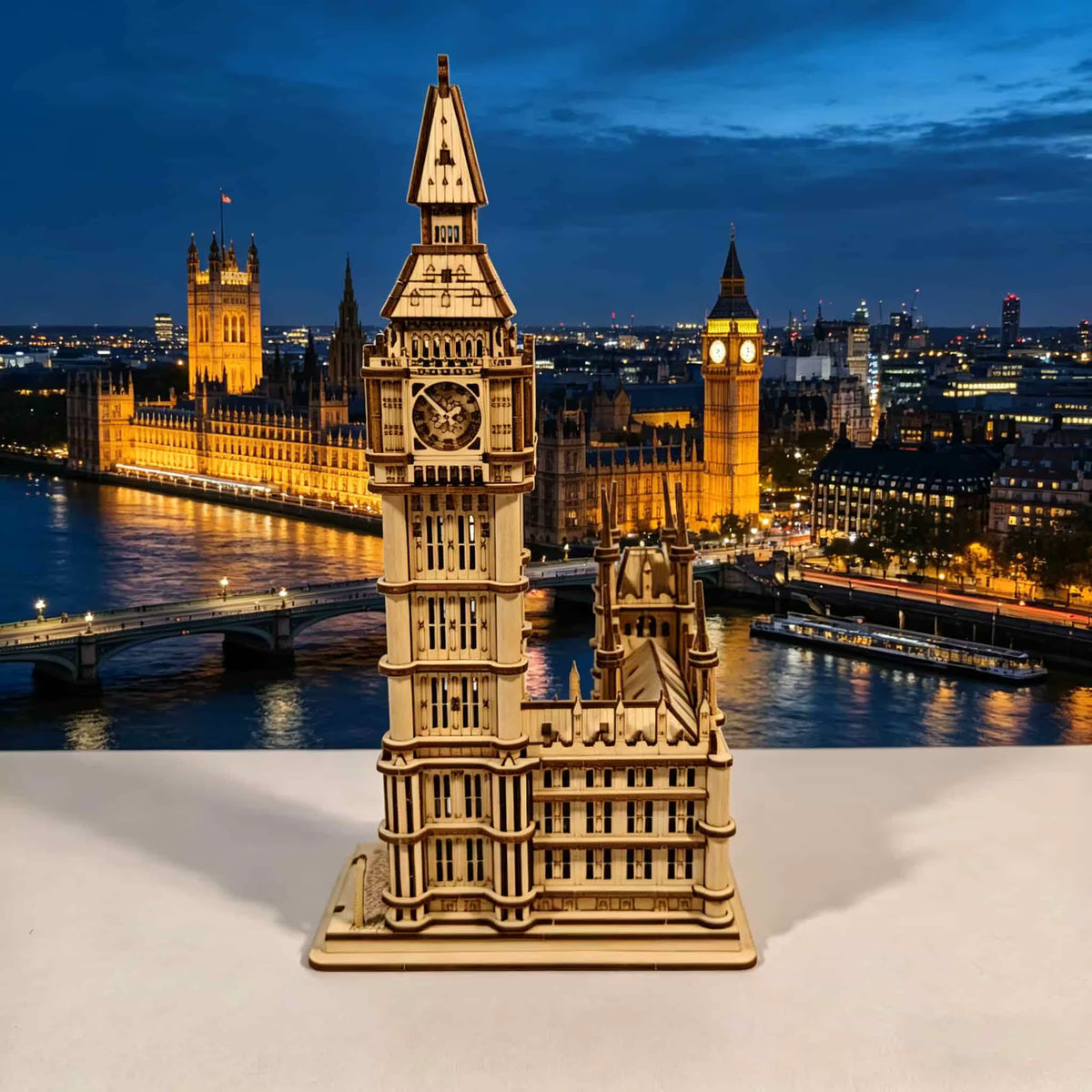 Creative 3D Wooden Puzzle Clock | Engaging DIY Design for Home Decor 1
