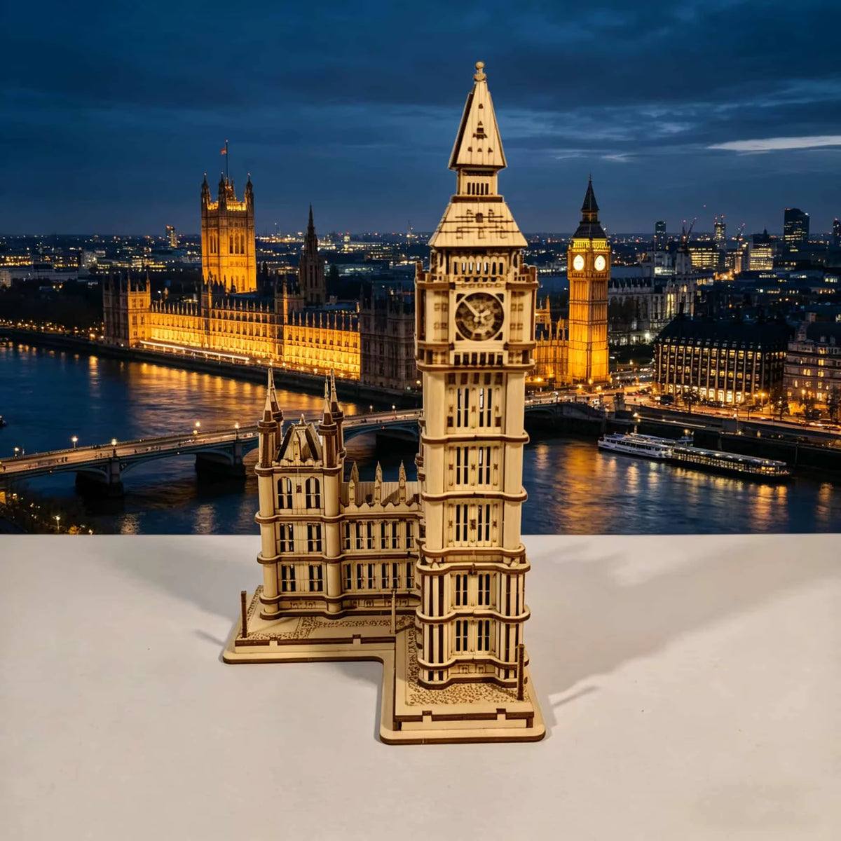Creative 3D Wooden Puzzle Clock | Engaging DIY Design for Home Decor 3