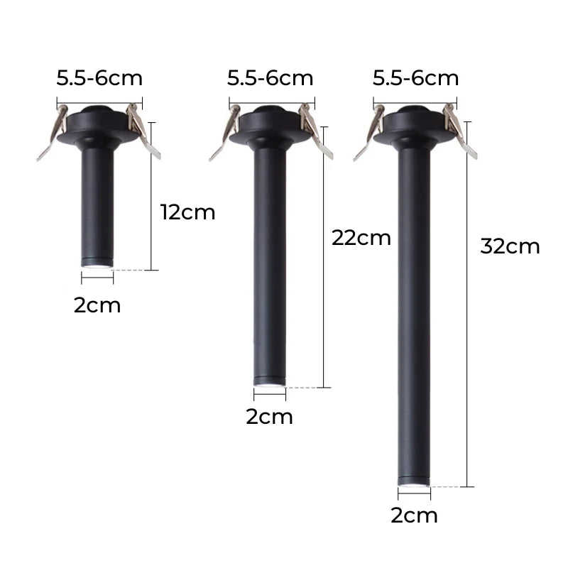 Cylinder LED Ceiling Lamp with 60-Degree Beam Angle | Versatile Lighting for Modern Interiors 4