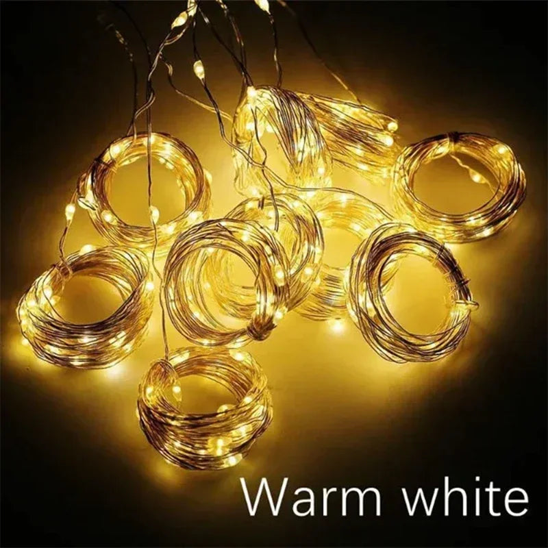 Decorative Fairy Lights | LED Curtain String Lights with 8 Modes & Waterproof Design for Indoor/Outdoor Ambiance 6