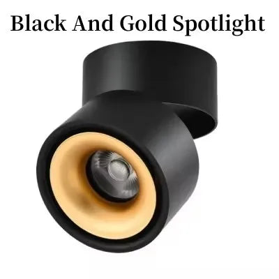 Dimmable LED Ceiling Light Fixture with Adjustable Brightness | Rotating Downlight for Versatile Home Illumination 7
