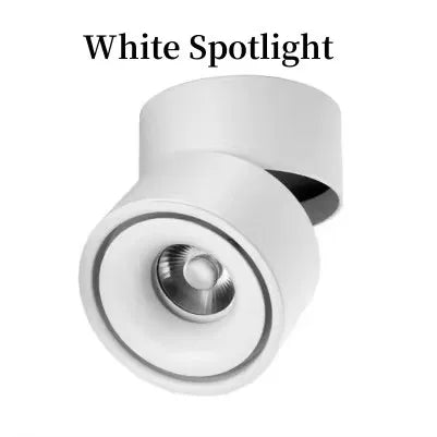 Dimmable LED Ceiling Light Fixture with Adjustable Brightness | Rotating Downlight for Versatile Home Illumination 9