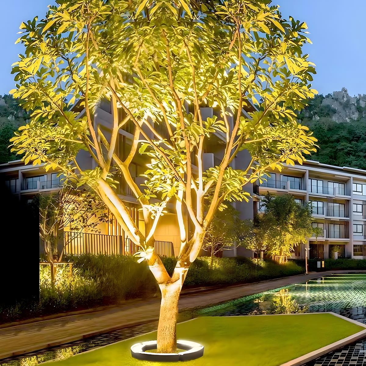 Elegant LED Landscape Light | Arc Design with IP65 Waterproof Rating | Stylish Illumination for Gardens and Patios 4