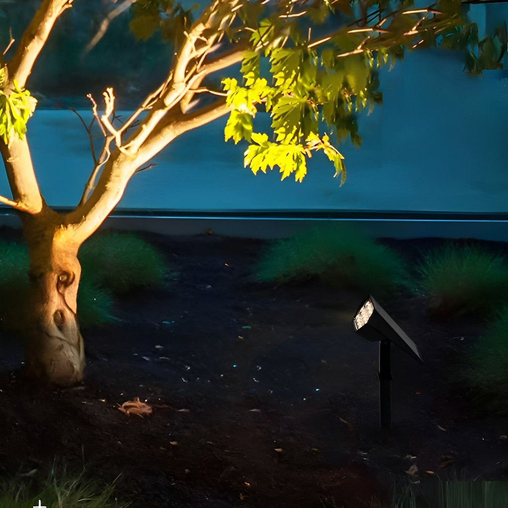 Elegant Solar Landscape Spotlight with Adjustable Head | Versatile Outdoor Lights for Gardens and Pathways 3