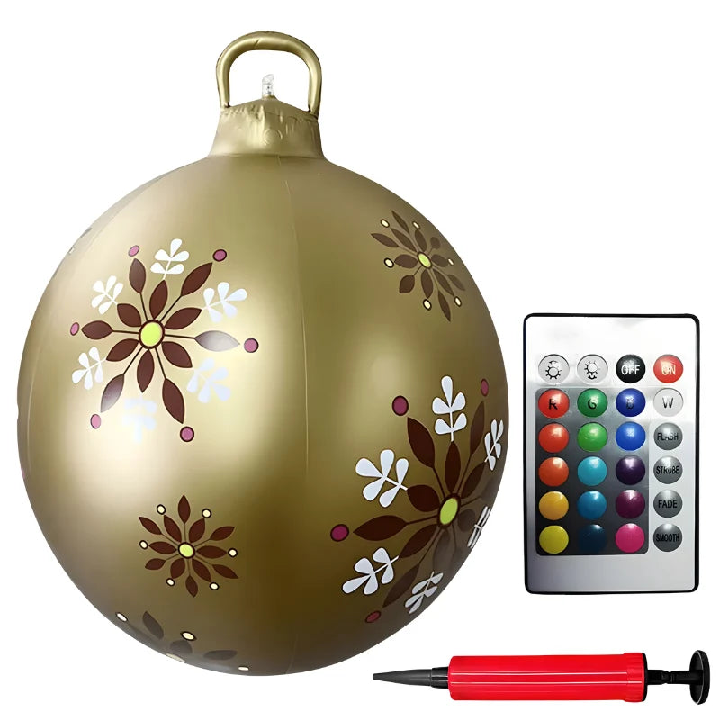 FestiveGlow | Outdoor Christmas Decoration with Colorful LED Lights | Weather-Resistant Design for Holiday Cheer 0