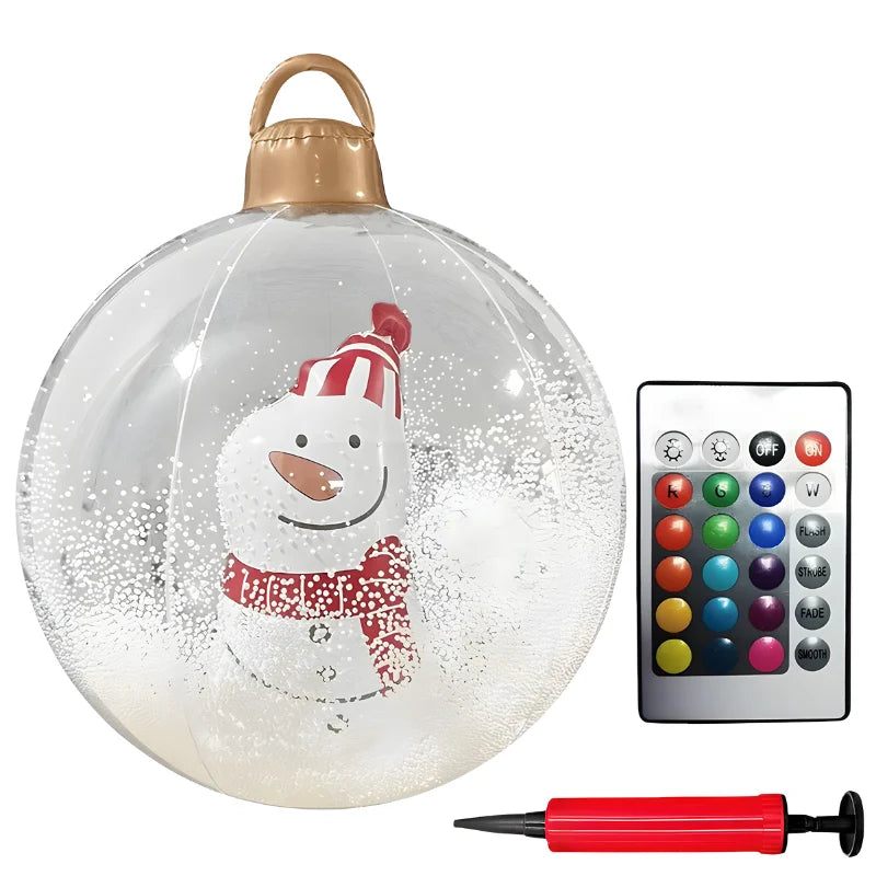 FestiveGlow | Outdoor Christmas Decoration with Colorful LED Lights | Weather-Resistant Design for Holiday Cheer 5