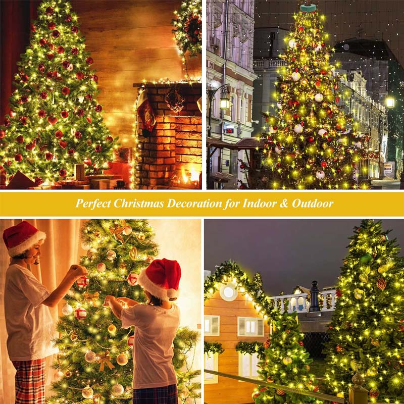 Festive Glow | LED Christmas Tree Lights with 8 Modes & Timer Function | Waterproof Design for Stunning Holiday Decor 6