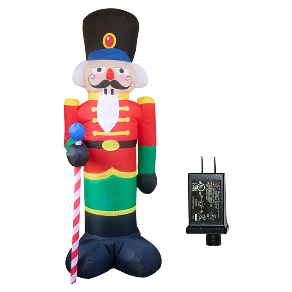 Festive Inflatable Christmas Decorations | LED Tree Elf for Enchanting Outdoor Decor 1