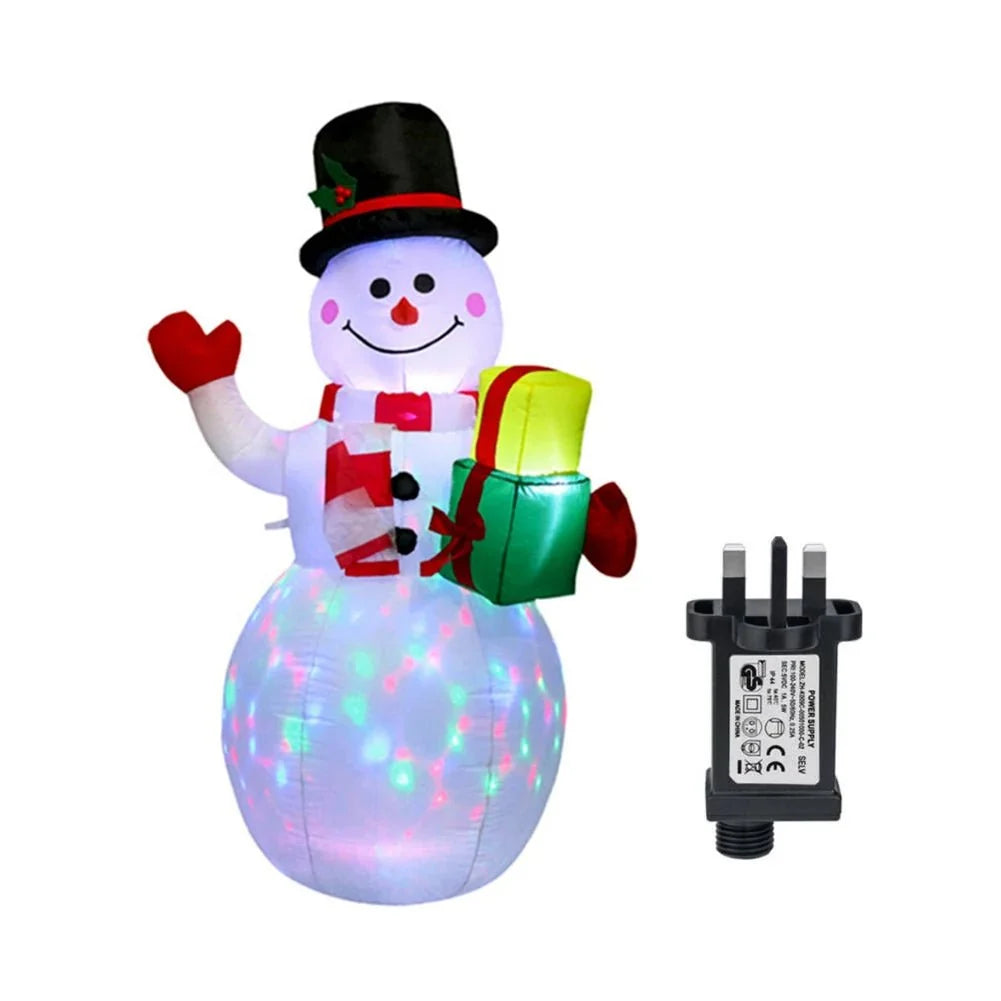 Festive Inflatable Christmas Decorations | LED Tree Elf for Enchanting Outdoor Decor 4