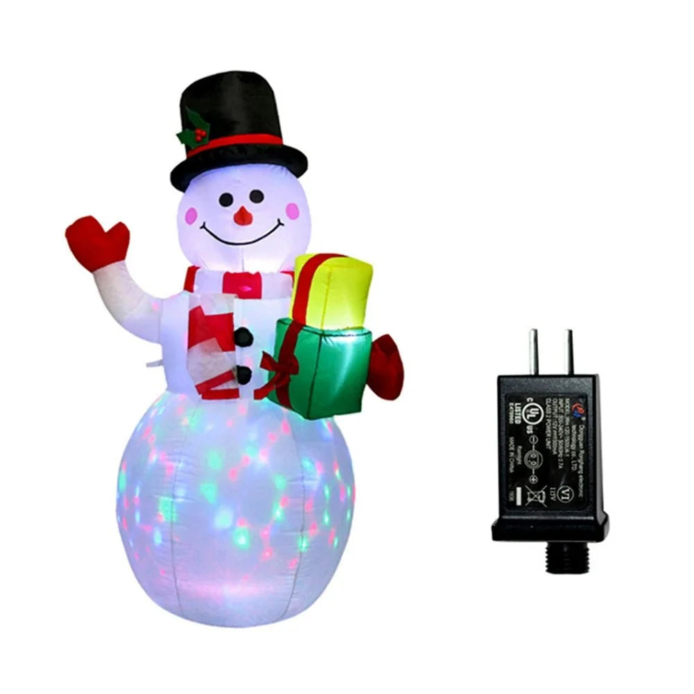 Festive Inflatable Christmas Decorations | LED Tree Elf for Enchanting Outdoor Decor 6