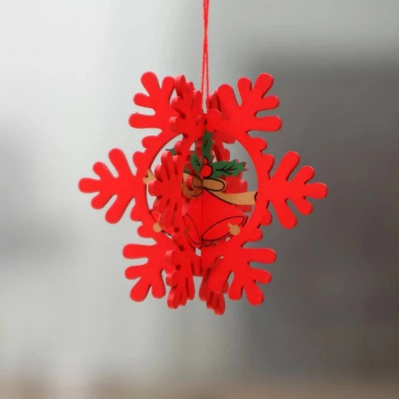 Holiday Decor Collection | Wooden Christmas Tree Ornament with Intricate Laser-Cut Design | Festive Christmas Tree Decoration for Seasonal Cheer 7