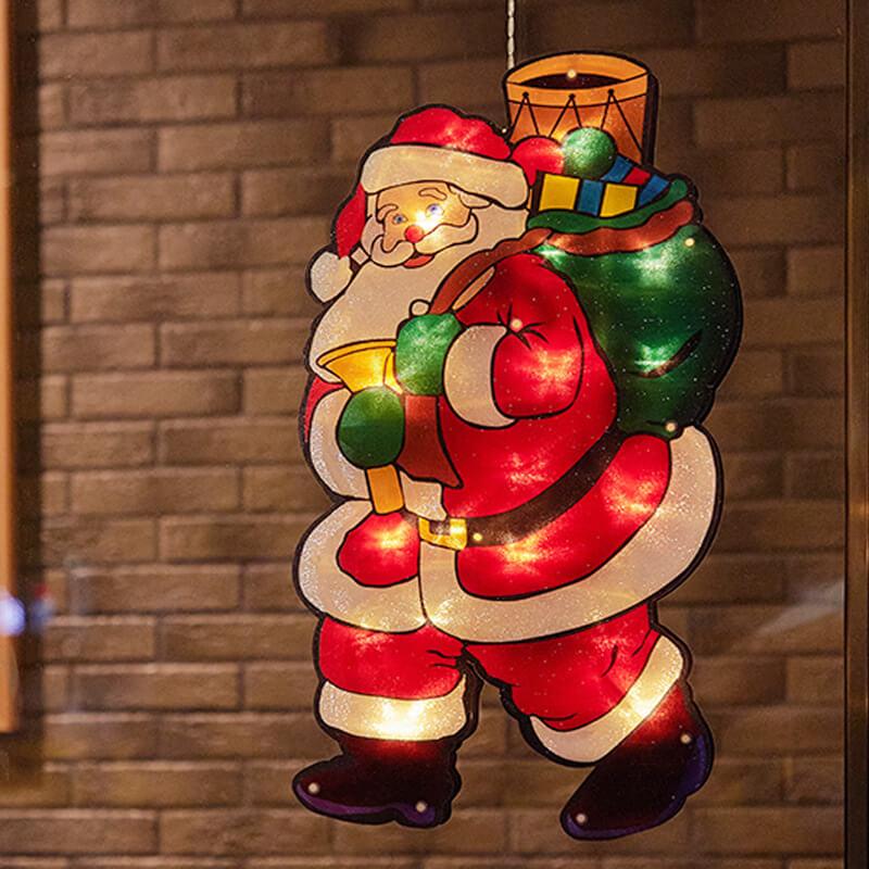 Holiday Glow | LED Christmas Lights with Colorful Design | Suction Cup Fixture for Indoor & Outdoor Festivities 10