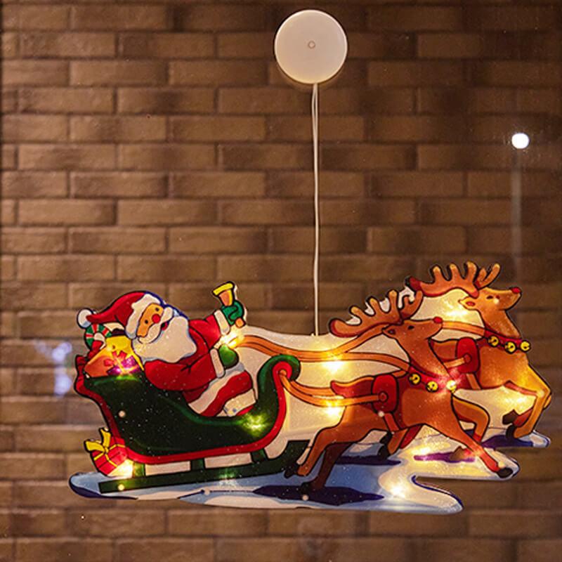 Holiday Glow | LED Christmas Lights with Colorful Design | Suction Cup Fixture for Indoor & Outdoor Festivities 11