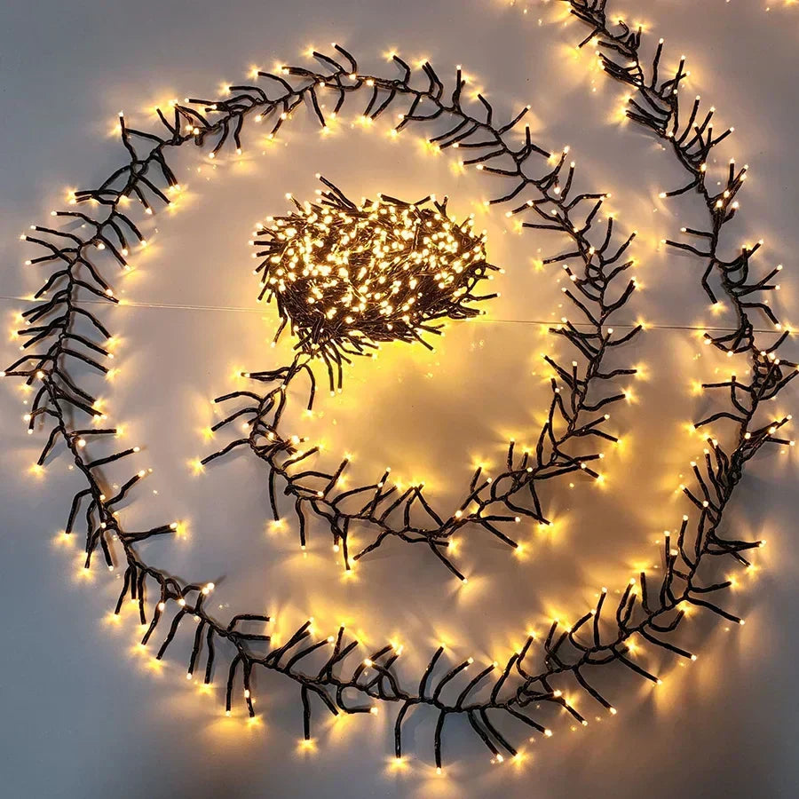 LumaLine | LED Christmas Lights with 1000 Warm White Bulbs | 10m Length for Indoor & Outdoor Holiday Decor 0