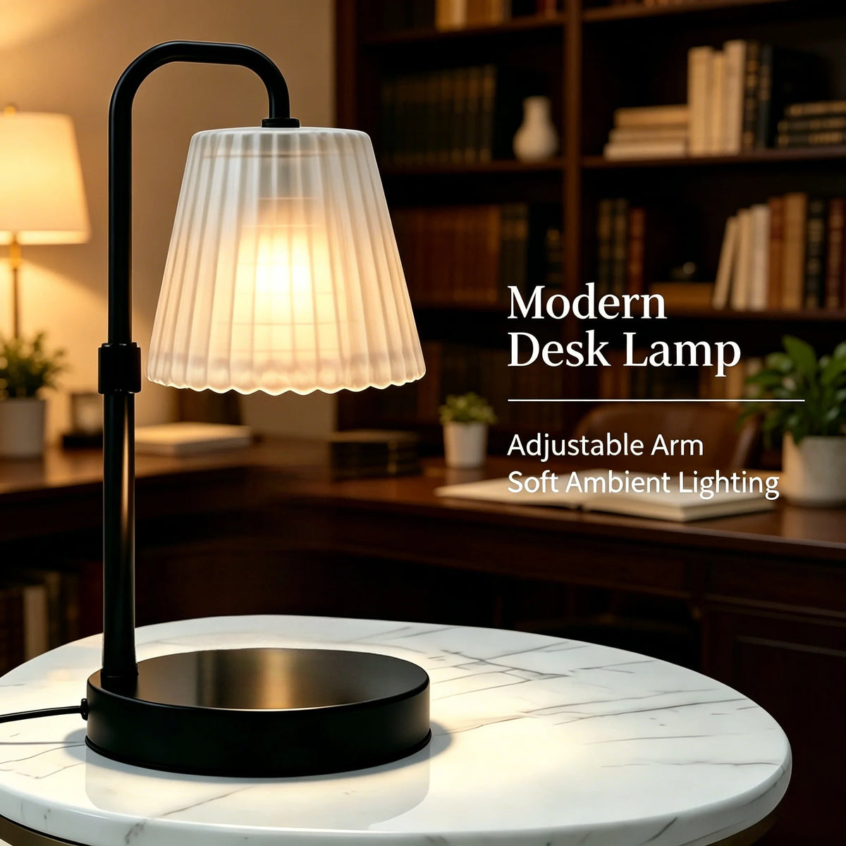 LuminaraGlow | Elegant Dimmable Flameless Candle Warmer Lamp with Timer 1