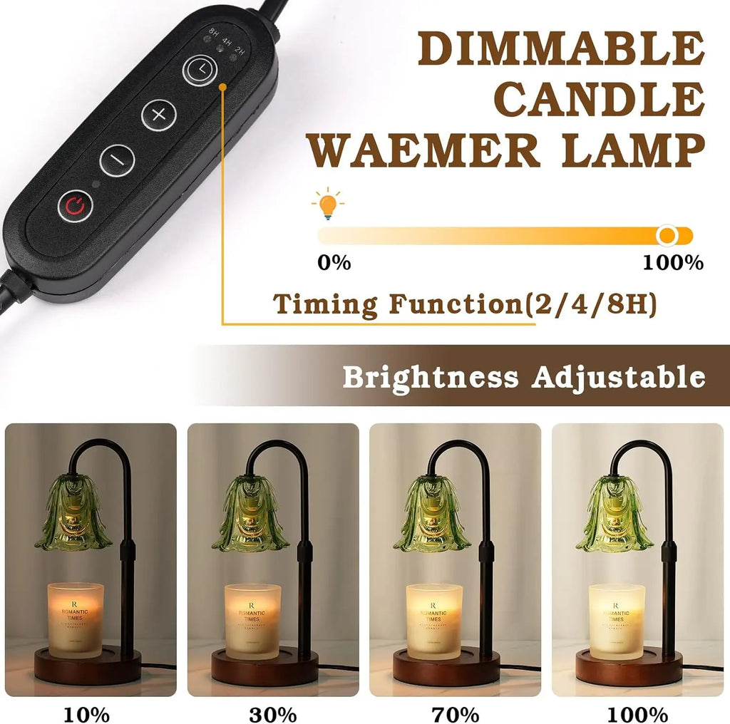 Elegant Adjustable Dimmable Candle Warmer Lamp 2