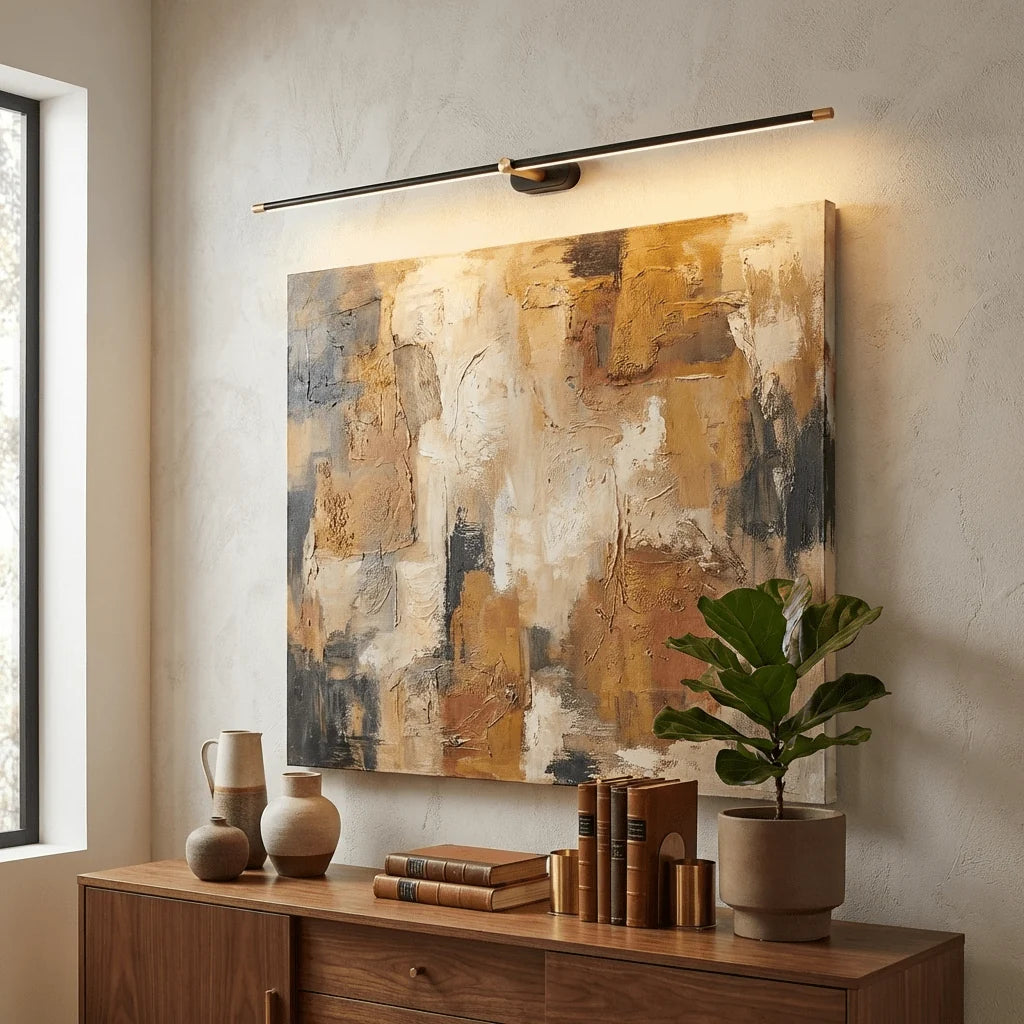 Minimalist Wall Sconce Lighting with Rechargeable Design & Adjustable Brightness for Modern Home Decor 2