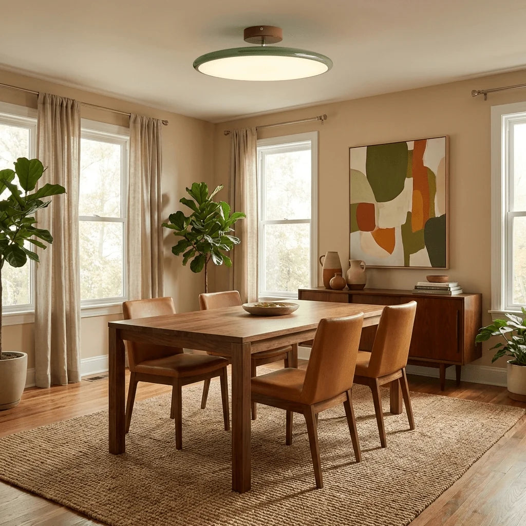 Modern Adjustable Ceiling Lamp | LED Ceiling Light Fixture for Versatile Dining Room Lighting 7