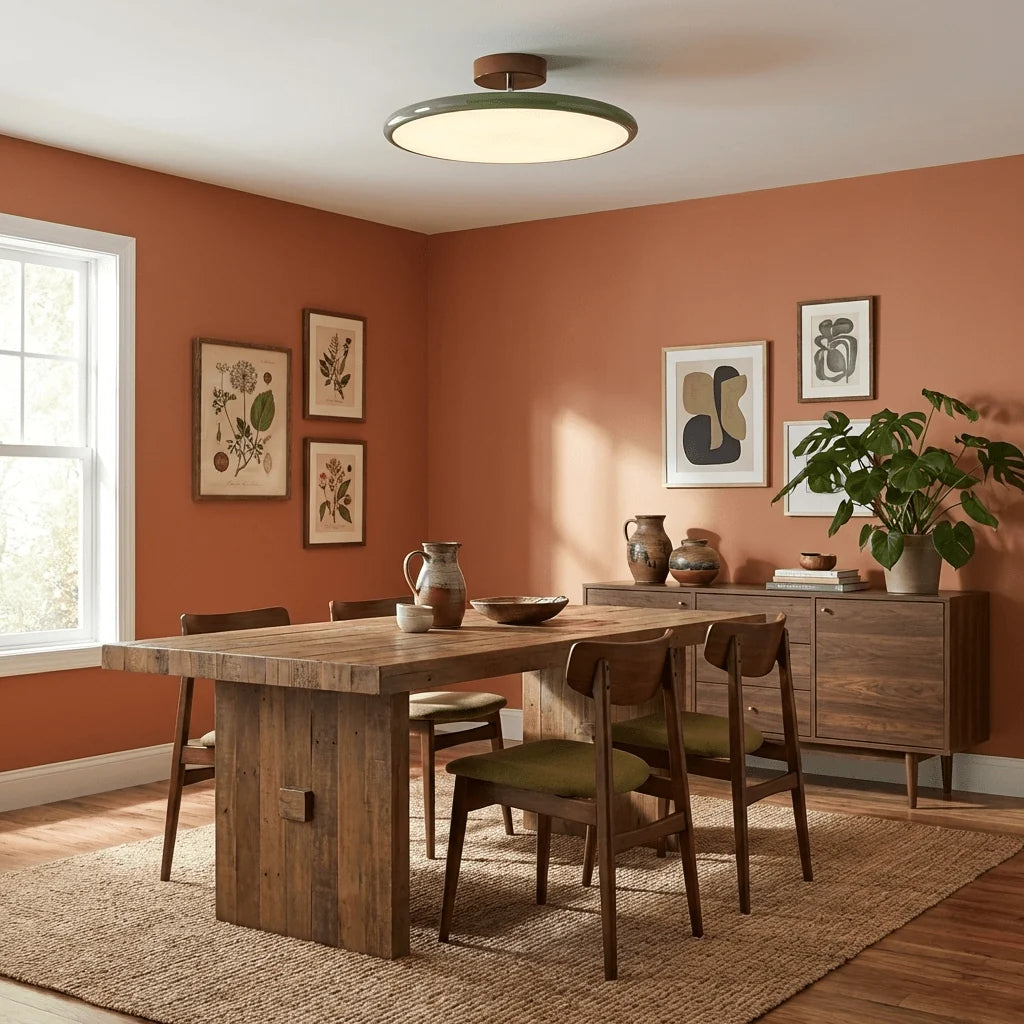 Modern Adjustable Ceiling Lamp | LED Ceiling Light Fixture for Versatile Dining Room Lighting 8