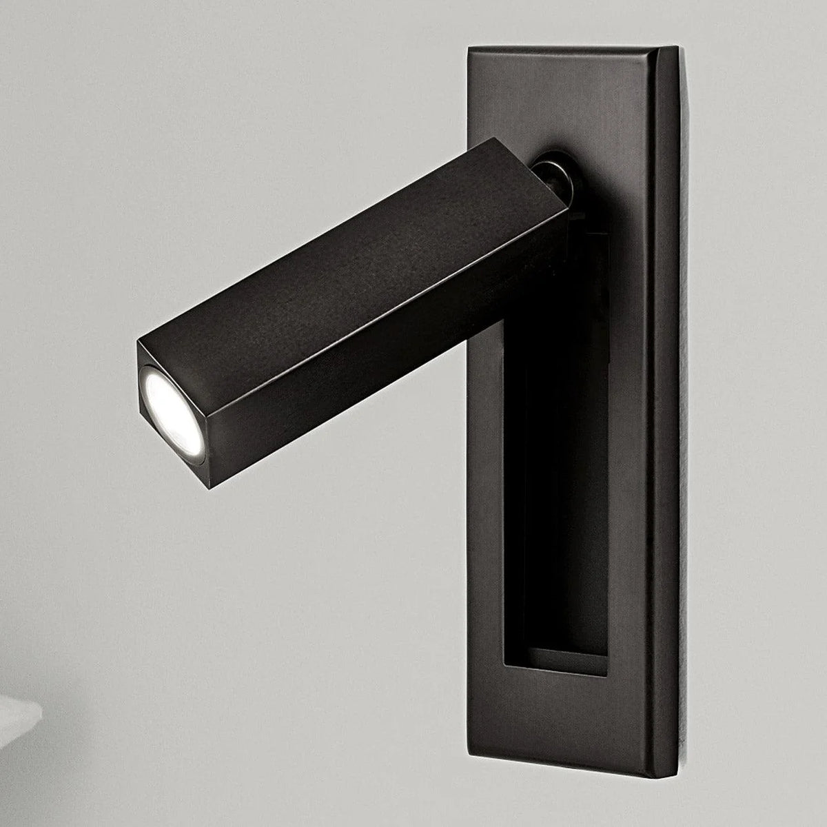 Modern Embedded Bedside Sconce with Adjustable Lighting | Space-Saving Design for Cozy Ambiance 0