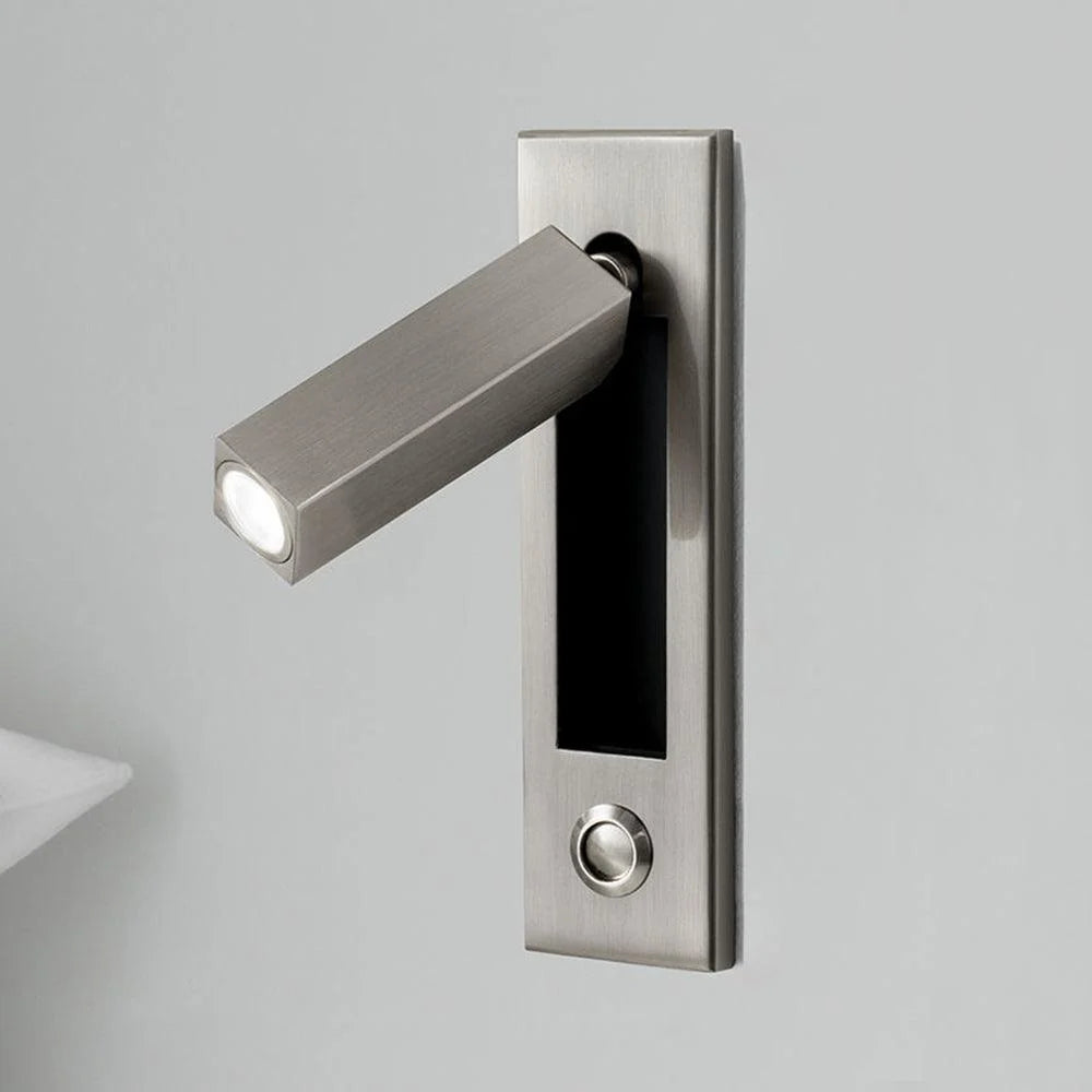Modern Embedded Bedside Sconce with Adjustable Lighting | Space-Saving Design for Cozy Ambiance 10