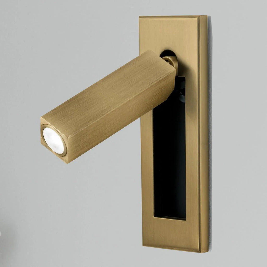 Modern Embedded Bedside Sconce with Adjustable Lighting | Space-Saving Design for Cozy Ambiance 11
