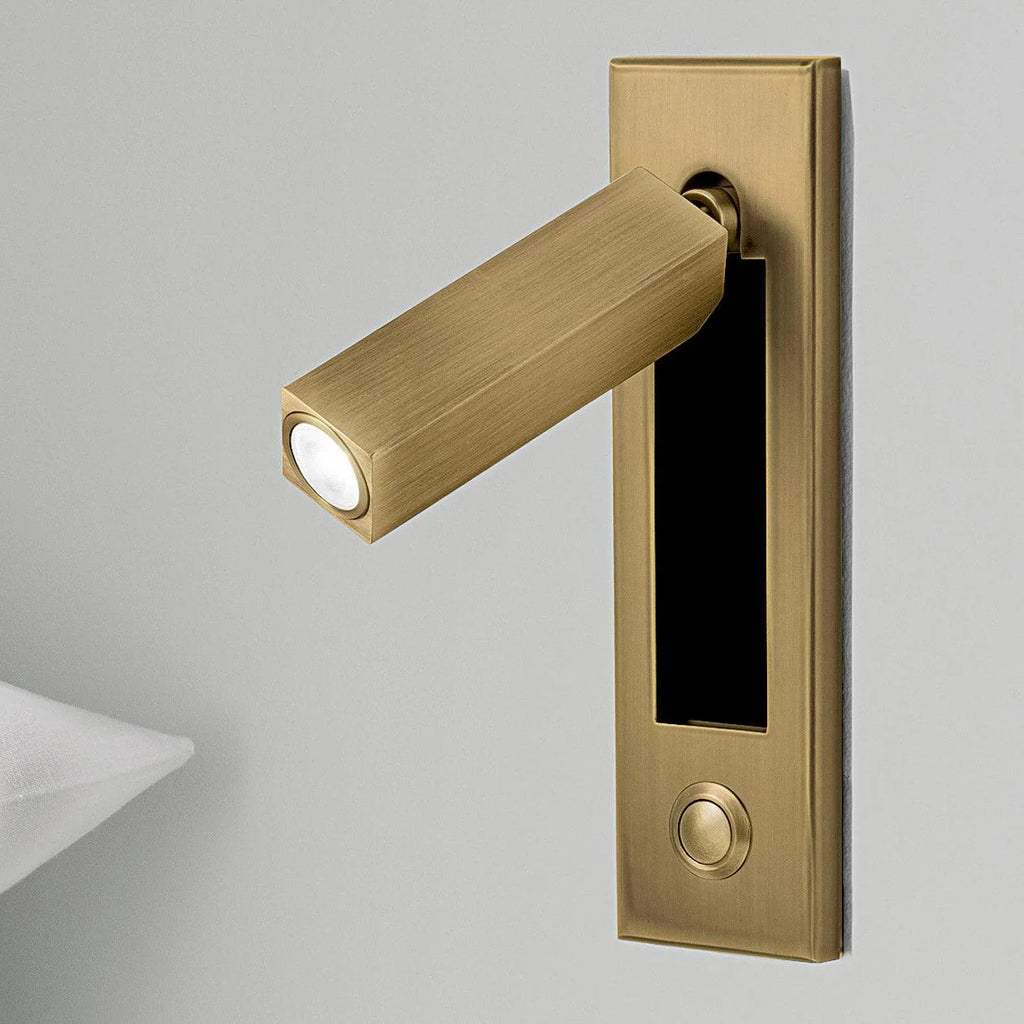 Modern Embedded Bedside Sconce with Adjustable Lighting | Space-Saving Design for Cozy Ambiance 14