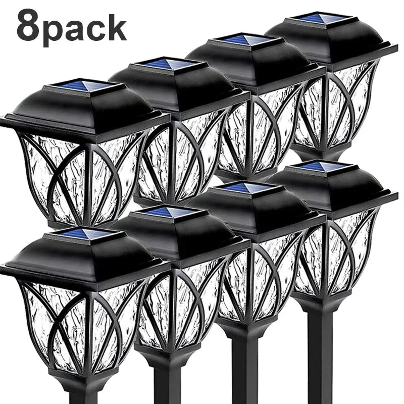 Outdoor Solar Pathway Lights | Waterproof LED Landscape Lighting for Easy Installation and Safety 13
