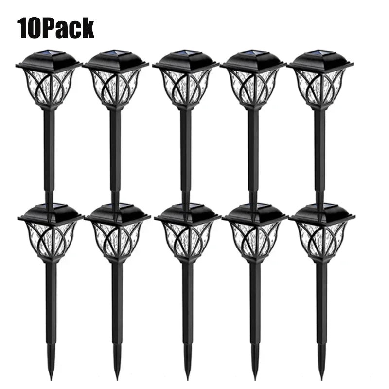 Outdoor Solar Pathway Lights | Waterproof LED Landscape Lighting for Easy Installation and Safety 6