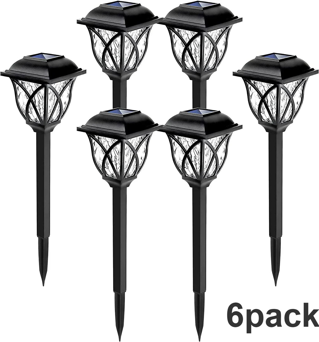 Outdoor Solar Pathway Lights | Waterproof LED Landscape Lighting for Easy Installation and Safety 7