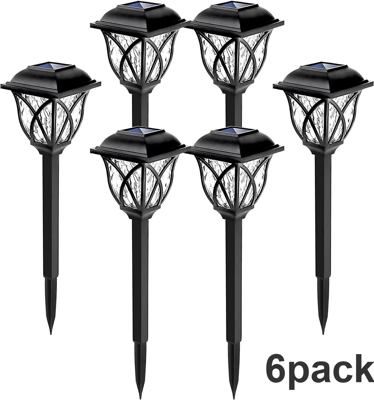 Outdoor Solar Pathway Lights | Waterproof LED Landscape Lighting for Easy Installation and Safety 7