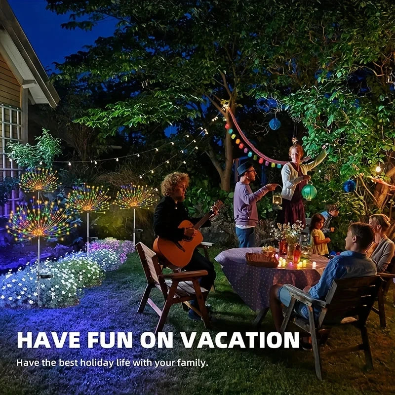 Outdoor Solar String Lights | 8 Lighting Modes & IP65 Waterproof Design for Enchanting Garden Decor 5