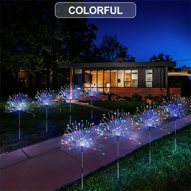 Outdoor Solar String Lights | 8 Lighting Modes & IP65 Waterproof Design for Enchanting Garden Decor 7
