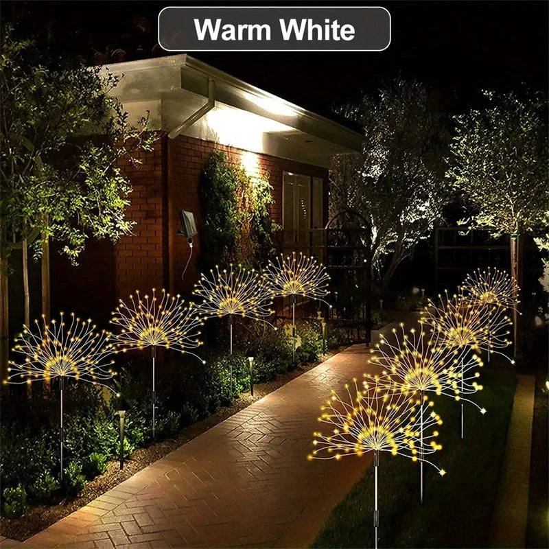 Outdoor Solar String Lights | 8 Lighting Modes & IP65 Waterproof Design for Enchanting Garden Decor 8