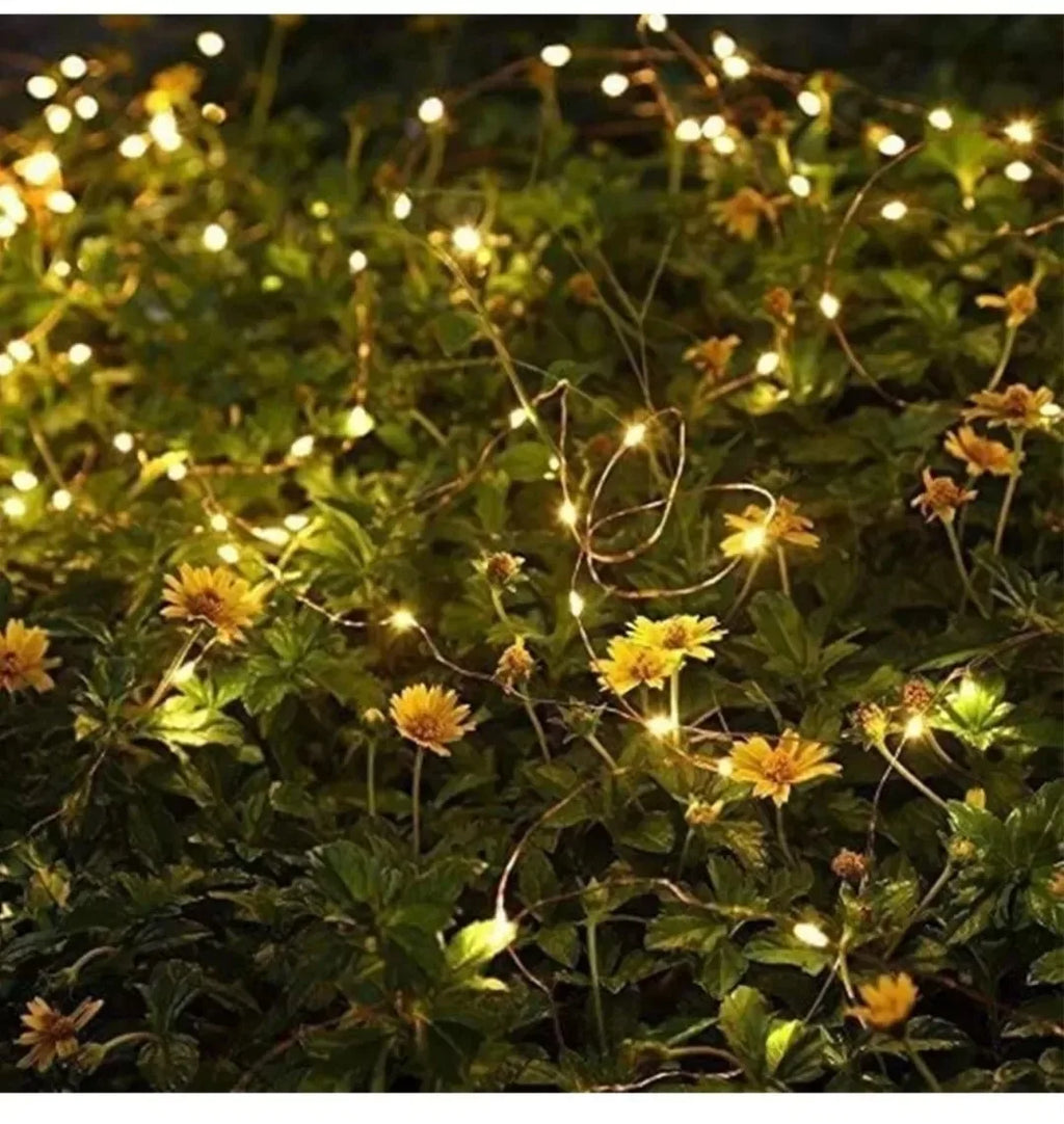 Outdoor Solar String Lights | 8 Modes LED Fairy Lights with Waterproof Design | Perfect for Garden and Party Decor 2