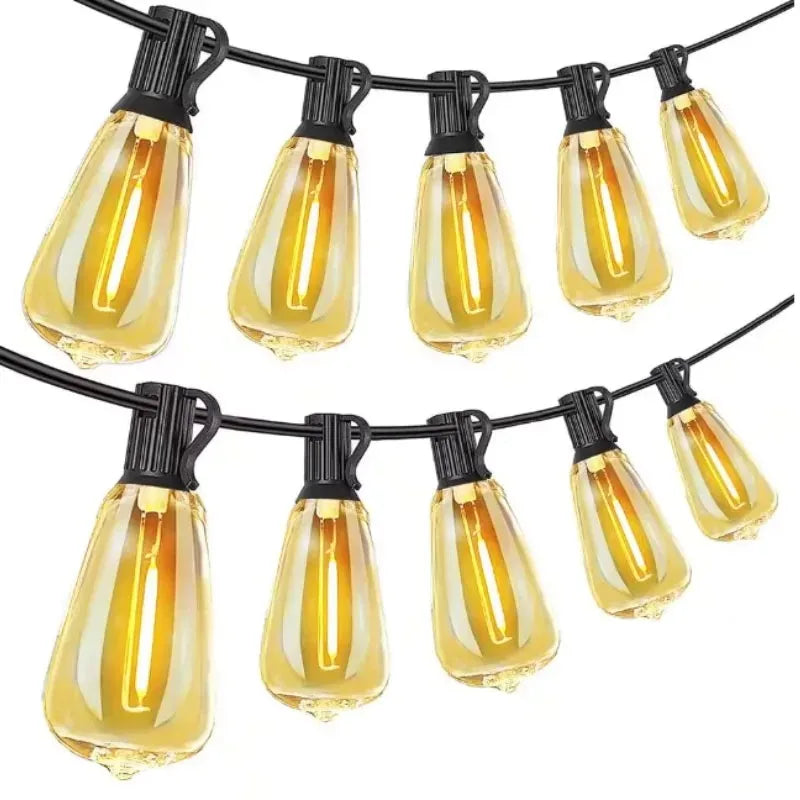 Outdoor String Lights | Waterproof LED Patio Lights with Shatterproof Bulbs | Perfect for Cozy Backyard Ambiance 4