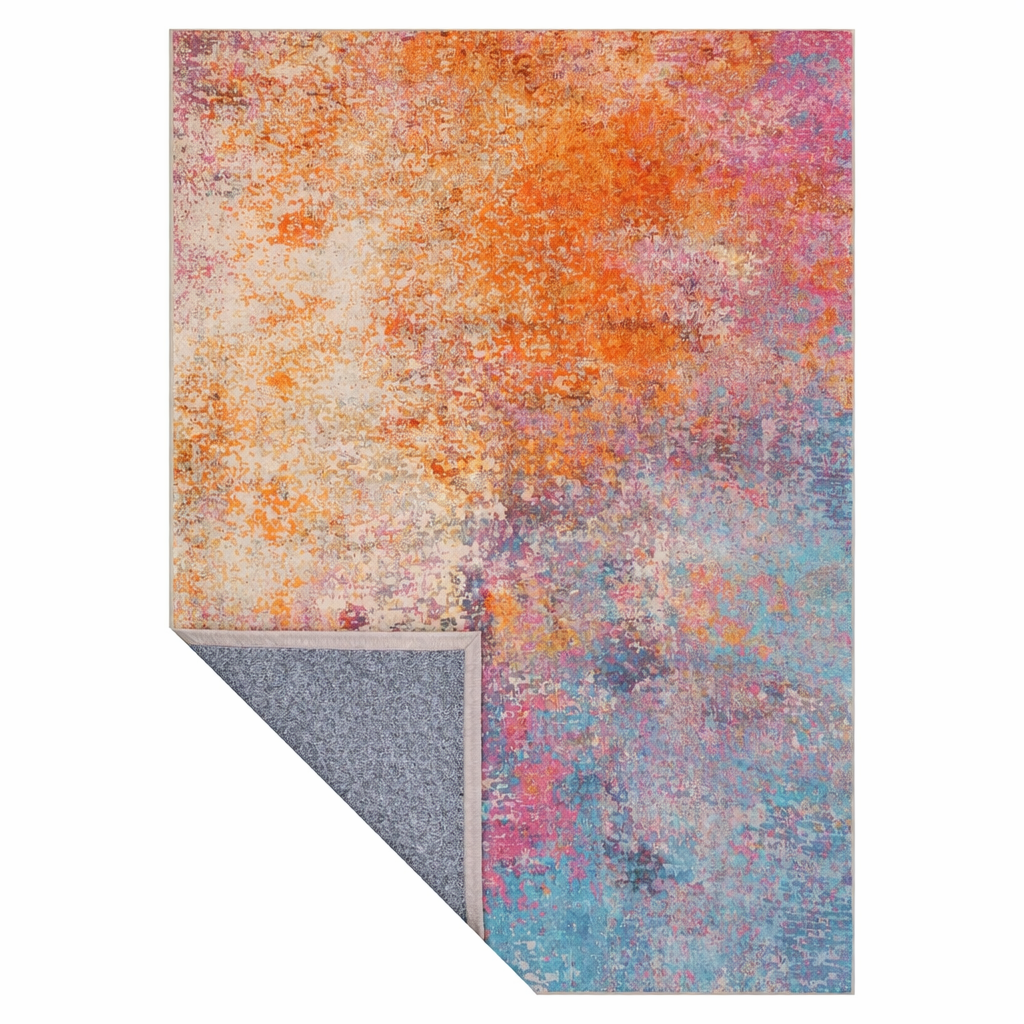 Vivian Abstract Washable Rug