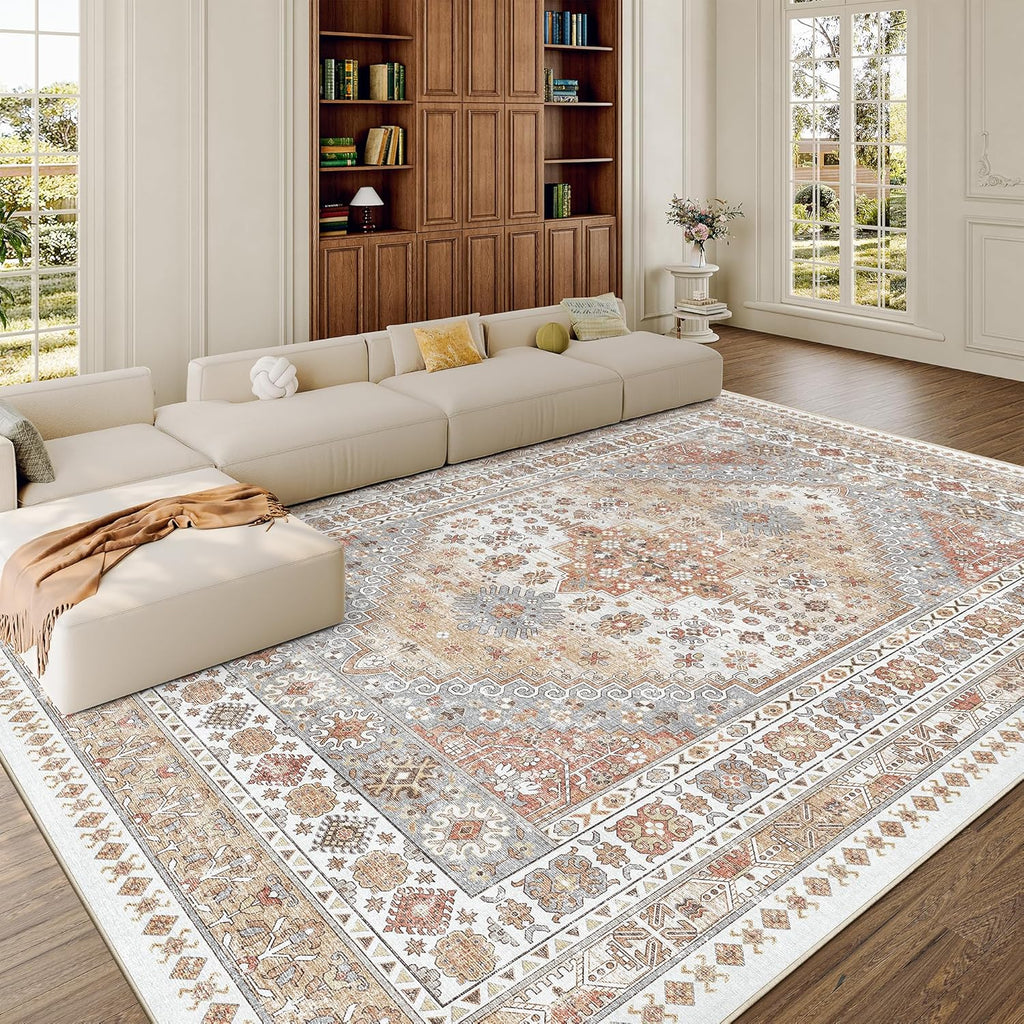 Sahara Blush Vintage Medallion Rug