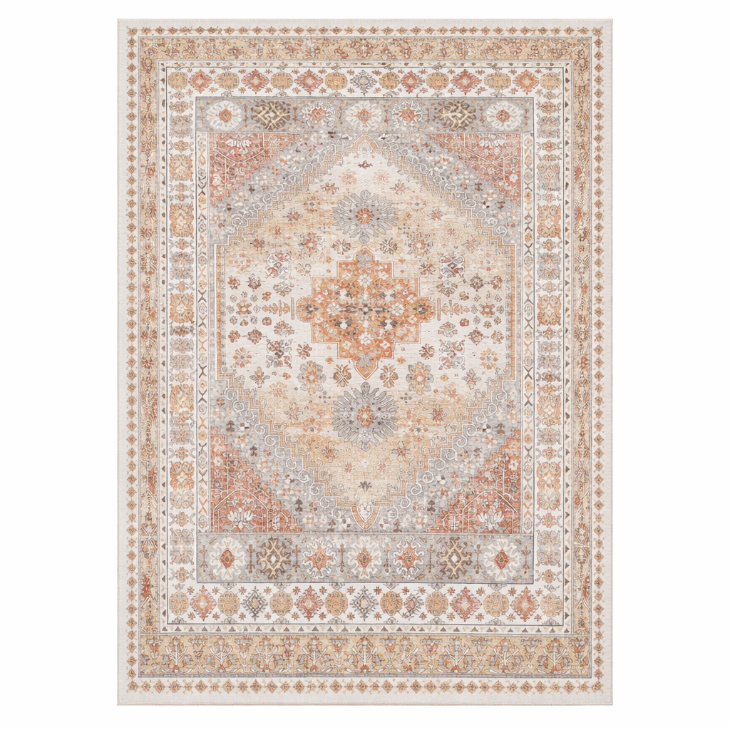 Sahara Blush Vintage Medallion Rug