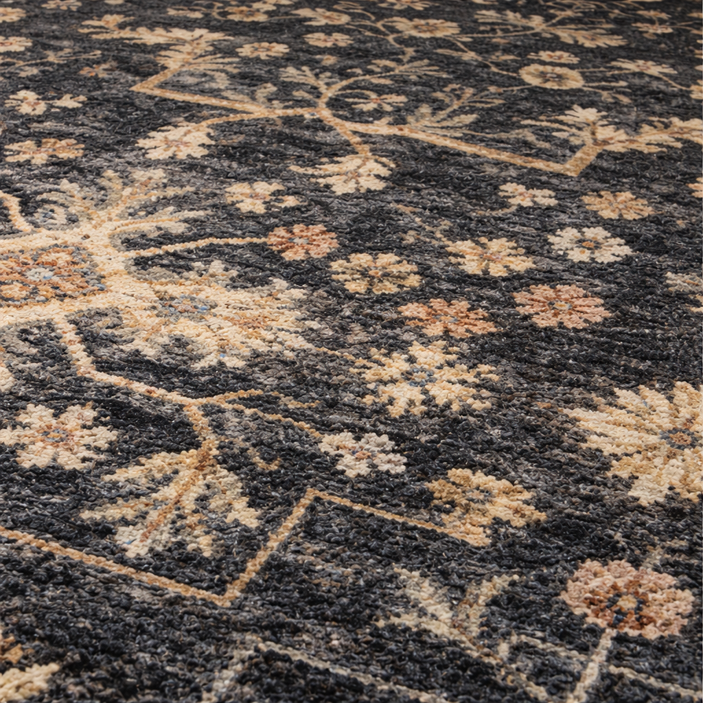 Ashford Vintage Medallion - Washable Area Rug