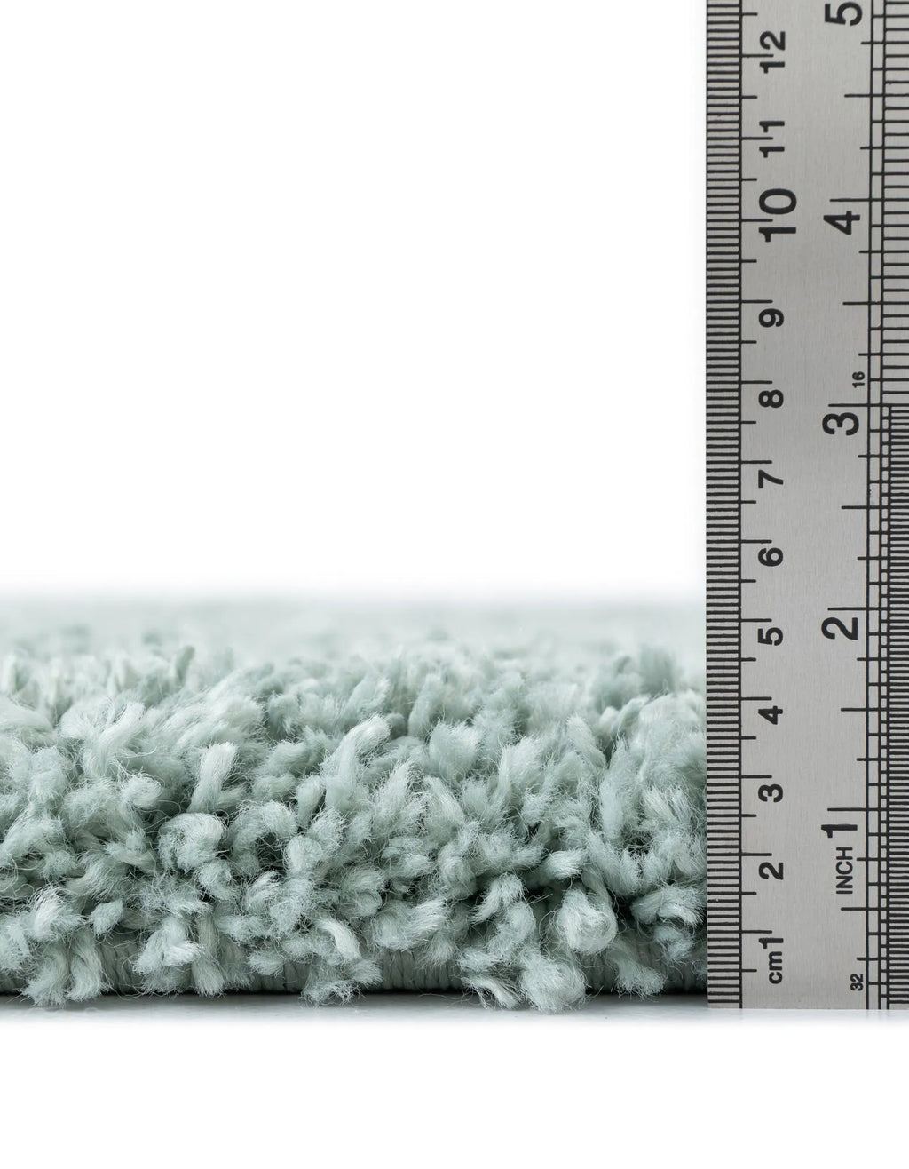 Sage Green Shag Area Rug – Soft Plush Geometric Diamond Pattern Non-Slip Bedroom & Living Room Carpet