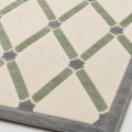 Sage & Ivory Moroccan Diamond Trellis Machine Washable Area Rug