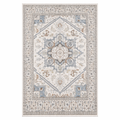 Aurelian Medallion Washable Area Rug