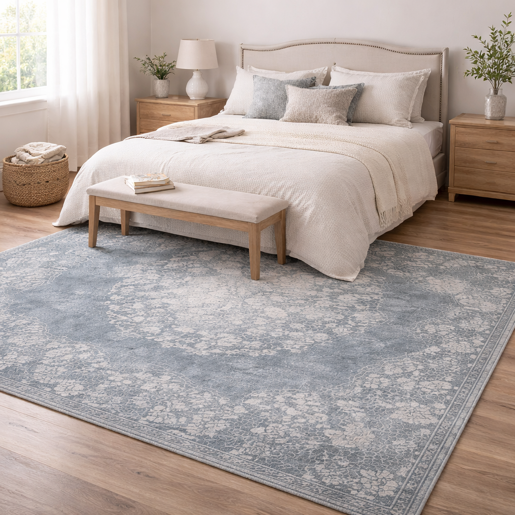 Seranova Vintage Distressed Persian Style Washable Area Rug