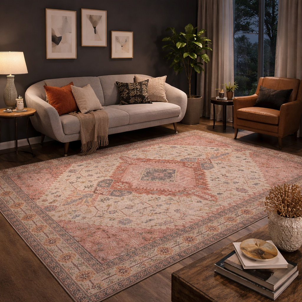 Zayra Tribal Medallion Area Rug